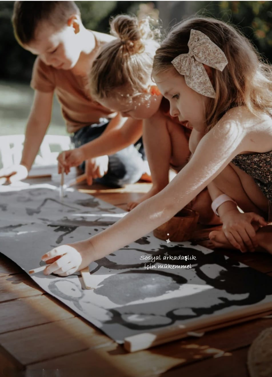 Sihirli Tuval + Fırça Seti: Sadece suyla boyayın!