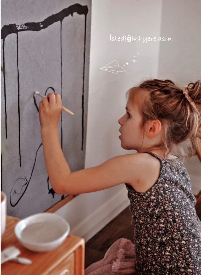 Sihirli Tuval + Fırça Seti: Sadece suyla boyayın!