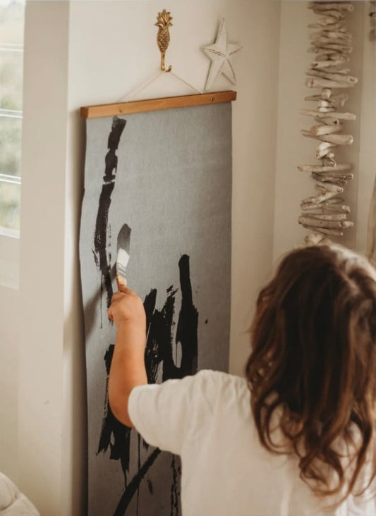 Sihirli Tuval + Fırça Seti: Sadece suyla boyayın!